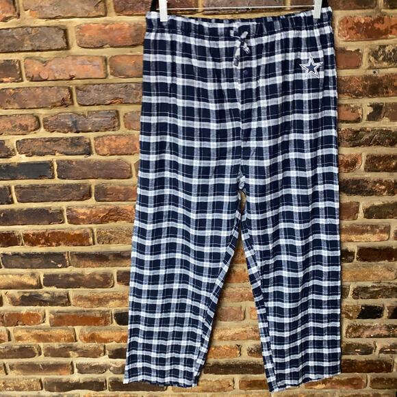 Dallas Cowboys NFL Bundle Set of 2 Pajama Sleepwear Plaid Pants Men's Size XL - Picture 2 of 11